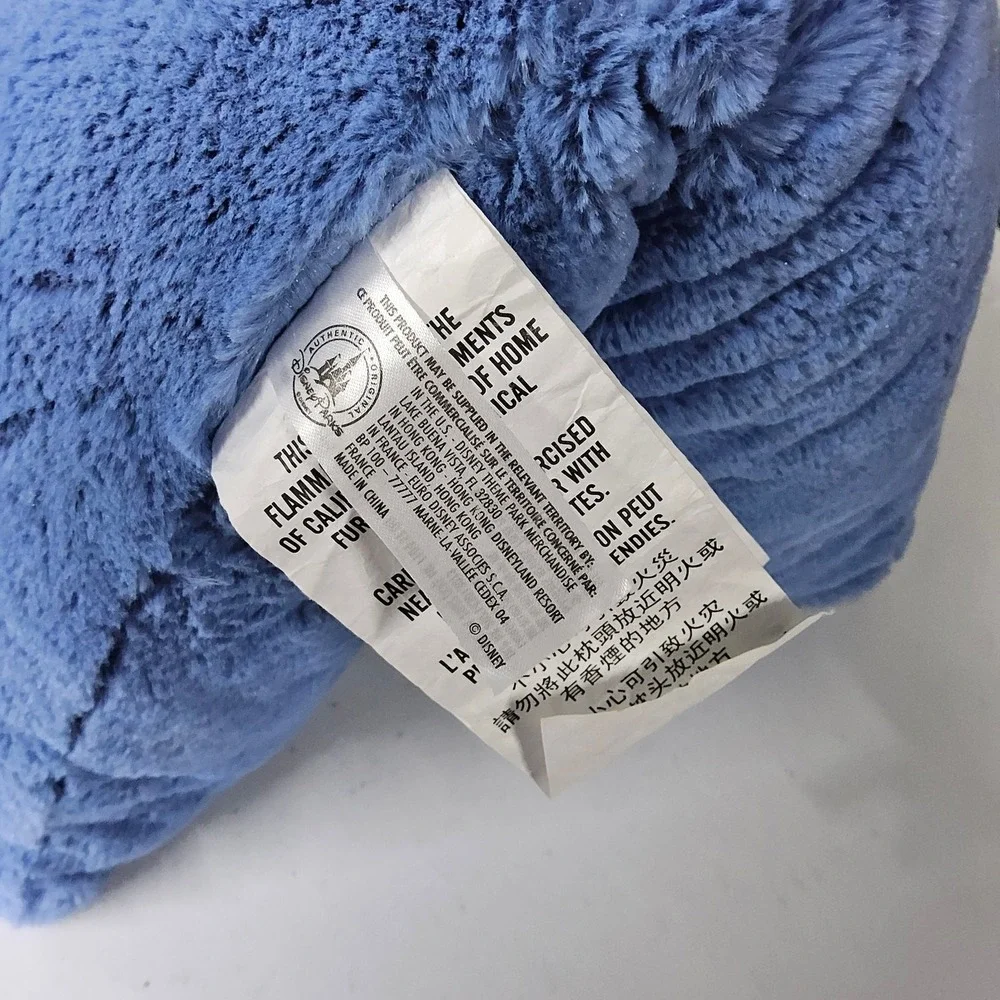 Disney Stitch‎ Plush Pillow Pet Kids OS Blue Lilo & Stitch Folding Travel Toy